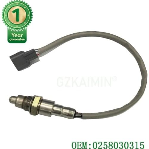 LAMBDA OXYGEN O2 SENSOR OEM 0258030315 0258030316 8201312873 0258030315 FOR NISSAN JUKE PULSAR QASHQAI X-TRAIL 1.6 DIG-T