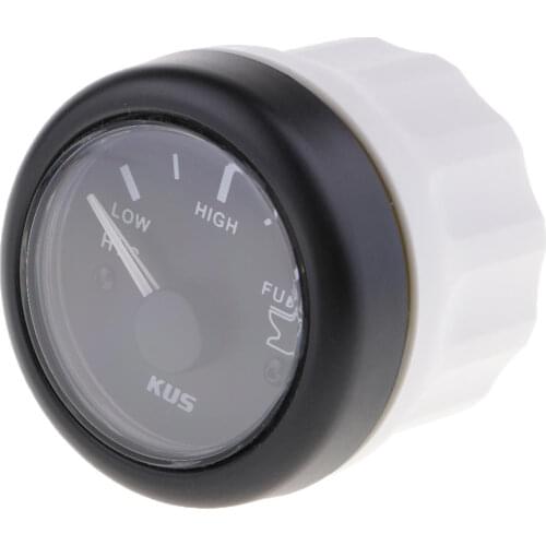 WASTE TANK GAUGE Marine Boat Waste Tank Level Gauge 240-33 OHMS Black