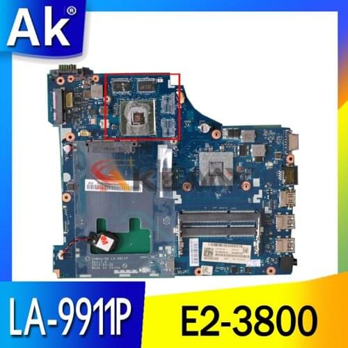 VAWGA/GB LA-9911P Rev 1.0 main card For Lenovo G505 Laptop motherboard with E2-3800on board cpu