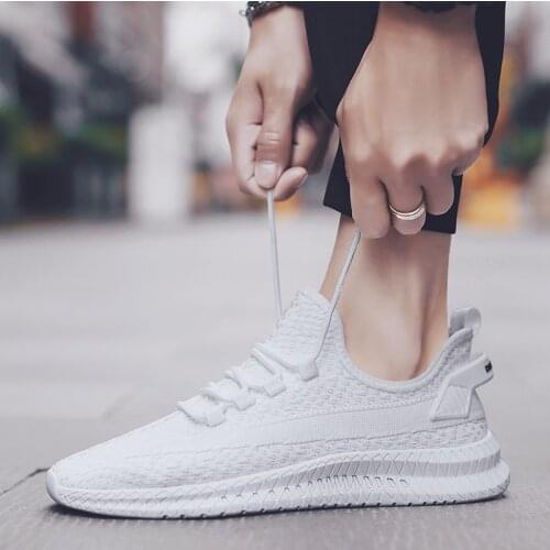2020 New Summer Men Casual Shoes Lac-up Men Shoes Lightweight Comfortable Breathable Walking Sneakers Height Increasing