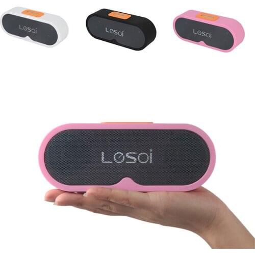 New Mini Wireless Bluetooth Speaker With 2000mAh 3W*2 Speakers Bass Subwoofer For Huawei Samsung Xiaomi Iphone smartphones