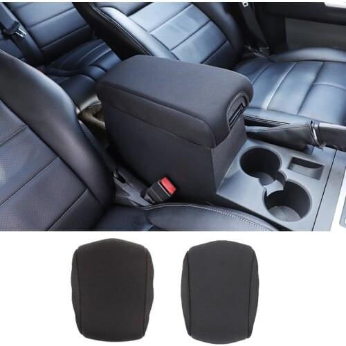 Armrest Box Pads Cover Car Seat Armrest Box Pad Cover Storage Bag For Jeep Liberty 2007-2012 Car Accessories