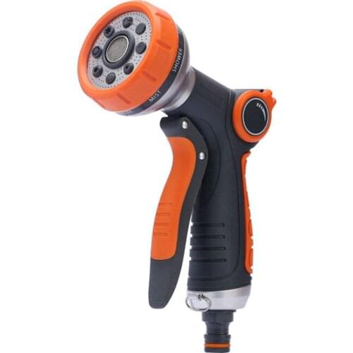New Style Garden Watering and Irrigation High Pressure Car Wash Water Gun Nozzle Multifunctional Metal Water Gun Clean Car Wash