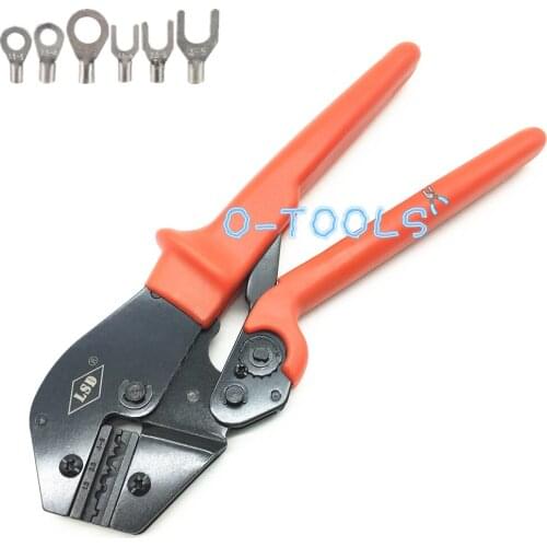 Wire lug crimping tool AP-156W terminal crimper plier for non-insulated connector tabs 16-10AWG 1.5-6mm2