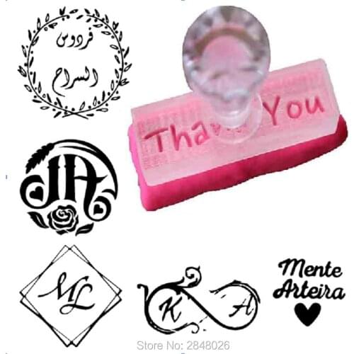 Custom your own design Soap Stamp, Custom Soap Mold,Soap Package,Handmade Acrylic Soap Stamp,Personalized Wedding Cookie stamp