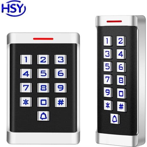 Single Door Access Contrl System Standalone Keypad Reader RFID Card Keyfob Entry Lock Door Waterproof Controller