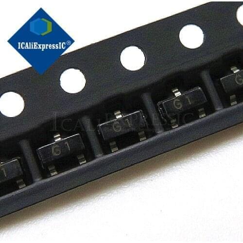 100PCS 2N5551 SOT23 MMBT5551 G1 SOT23-3 Bipolar Transistors - BJT PNP Transistor New original In Stock