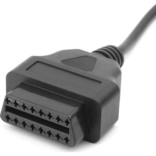 16Pin OBD2 To USB Port Charger Adapter Cable Connector Diagnostic Tool F19A