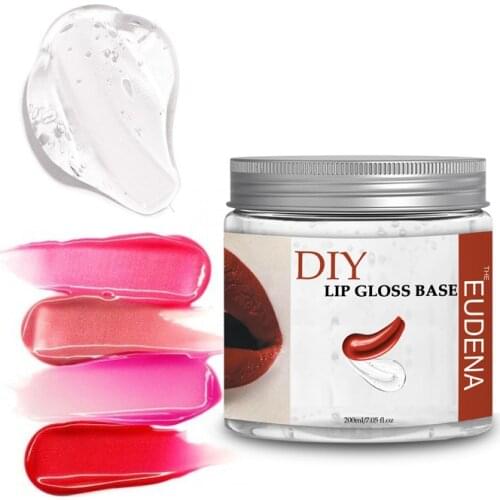 200ml Lip Gloss Base DIY Lip Stick Oil Non-Stick Raw Material Gel for Lip Gloss Lipgloss Base Handmade Liquid Lipstick Primer