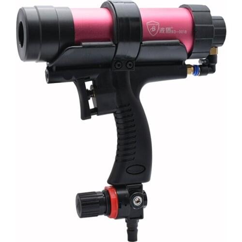 310ml Adjustable Pneumatic Glass Glue Gun Air Rubber Gun Tool Hard Glue Sealant Applicator Tool Caulking Gun Tool