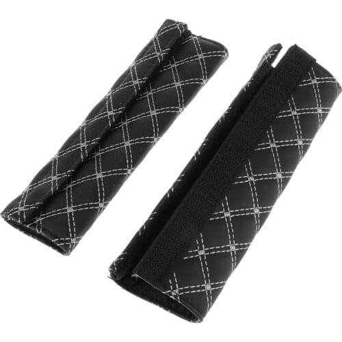 5 In 1 Gird Lattice Car Handbrake Gear Shift Rear View Mirror Cover