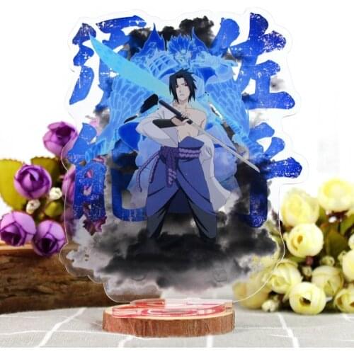 Naruto Double Sided Acrylic Plate Cartoon Anime Character Acrylic Stand Figure Model Plate Holder