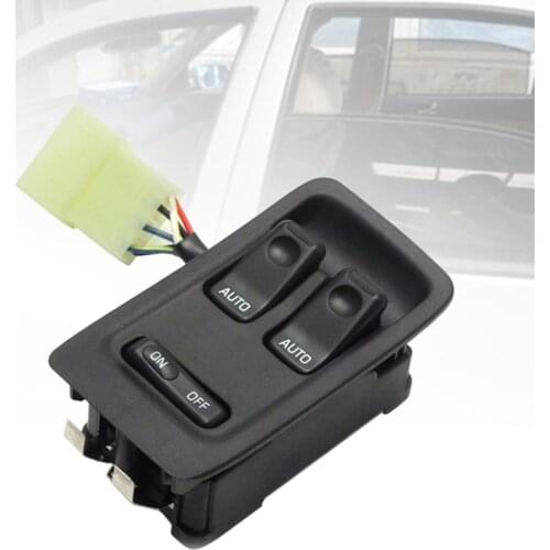 Car Glass Lifter Switch Stable High Reliable Plastic Car Window Lift Switch For Mazda RX7 FD14-66-350