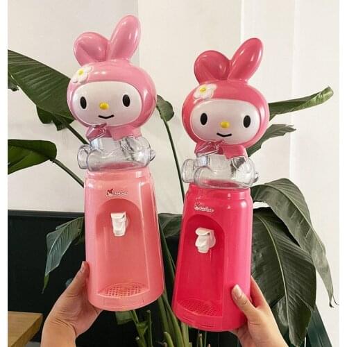2L Water Dispenser Cartoon Animal Juice Milk Drinking Fountain Desktop Warm/Cool Water Dispenser Simulation Water Cooler Gifts