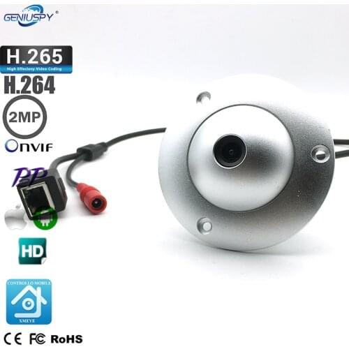 HD 1080P Board Lens Mini Flying Camera Saucer UFO Camera Dome Indoor Wired Security Surveillance CCTV IP Elevator Camera Xmeye
