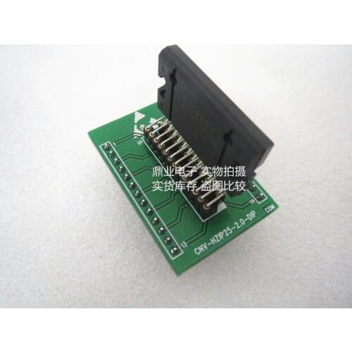 Clamshell HZIP25 2.0MM 100%New&Original IC Burning seat Adapter testing seat Test Socket test bench in stock free shipping