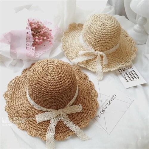 Summer fisherman hat ladies Japanese art matching Bow Basin Hat Korean version cotton and hemp knitting hat sun hat WS-2520