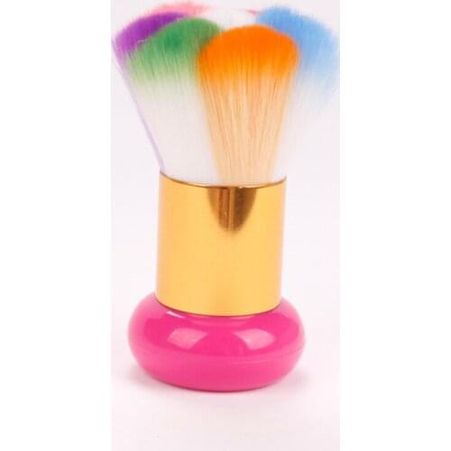 Foundation Nail Art Soft Brush UV Dipping Powder Dust Remover