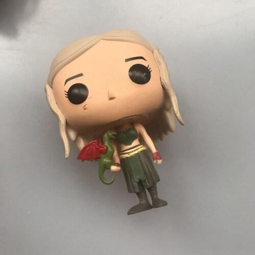 Original Secondhand Thrones - Daenerys Vinyl Action Figure Collectible Model Loose Toy No Box