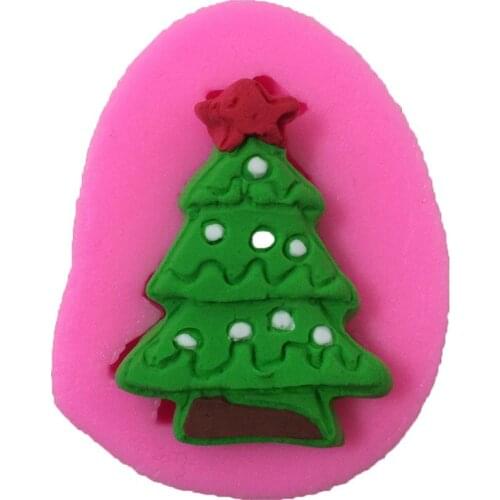 Christmas Tree Cake Mold DIY Silicone Fondant Baking Tool X064