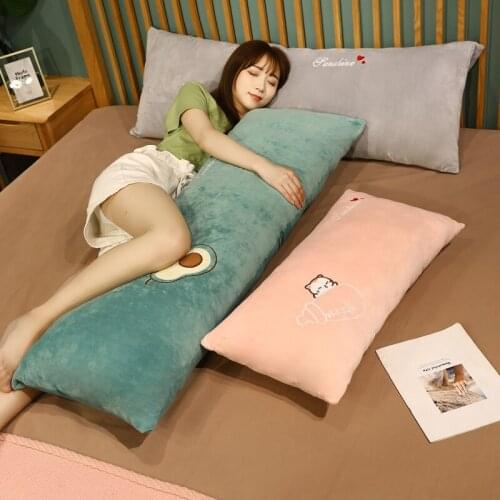 Cute Creative Plush Embroidered Pillow Kawaii Animal Fruit Cushion Home Office Decoration Holiday Gift