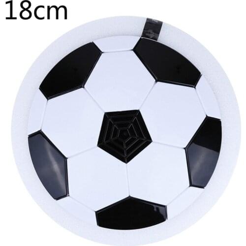 Led Light Music Flashing Soccer Ball Toys Colorful Air Power Soccer Disc Indoor Hovering Football Gliding Outdoor Kids Toy Gift