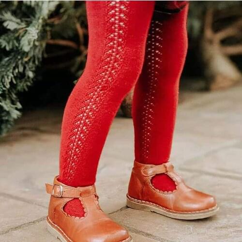 5 Colors Vintage Girls Kids Spanish Style Hollow out Pantyhose Ballet Dance Tights.Cute Toddler Childrens Hosiery Stockings