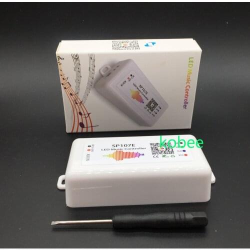WIFI RGB SP107E Bluetooth Pixel LED Music Controller SPI controller for WS2812B WS2811 SK6812 UCS1903 LPD6803 WS2801 strip