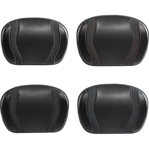 Motorcycle Black Passenger Pad Backrest For Harley Touring CVO Street Glide FLHXSE Heritage Classic Road King Street Glide