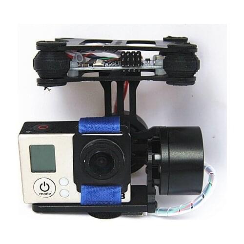 DJI Phantom Brushless Gimbal Camera Frame + 2*Motors +Controller for Gopro3 FPV RTF