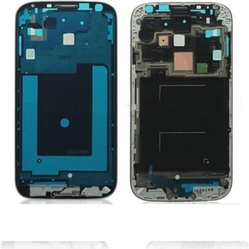 For Samsung Galaxy S4 GT-I9500 Silver/Gold Color Front Housing Frame Bezel Plate LCD Supporting parts