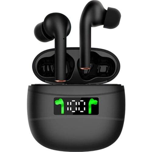 KT-83T New product customized fashion mini small game music 5.2 LED Display wireless blue tooth headset