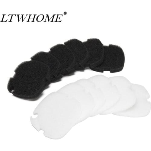 LTWHOME Value Pack of Bio-Foam Filter Pads and Polishing Pads Set Fit for Marineland C-160 & C-220 Canister Filter