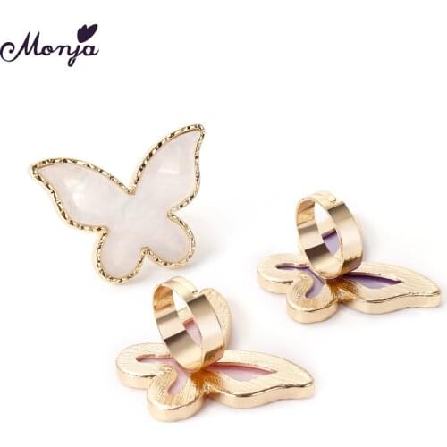 Monja Oval Butterfly Nail Art Resin Stone Palette False Nail Tips Drawing Polish UV Gel Color Mix Display Board Manicure Tool