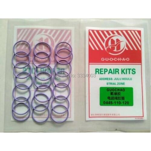 Common rail injector electromagnetic valve apron seal rubber washer ring for 120 series, common rail injector repair kits