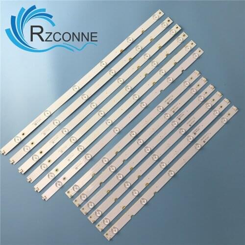 LED Backlight strip 11 lamp For Changhong 55"TV 55S1 55D3700I 55A1 C550F15-E1-H RF-AC550E32-0501L-07 RF-AC550E32-0601R-07