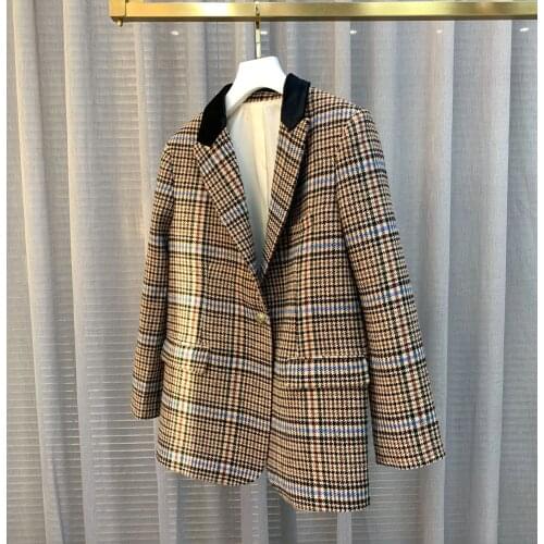 Женские шерстяные пиджаки TSDFC China At AliExpress