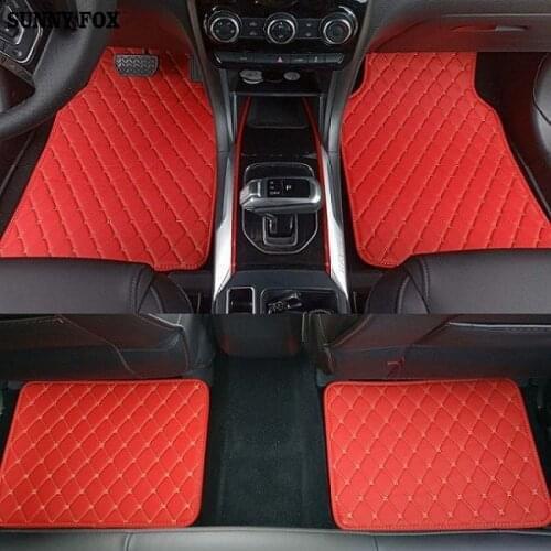 Universal car floor mats for Peugeot 206 207 2008 301 307 308sw 3008 408 4008 508 rcz car styling carpet floor liner