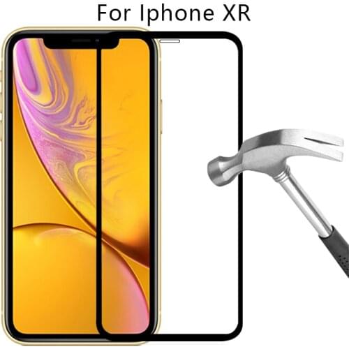 Protective glass for apple iphone xr screen protector tempered glas on i phone x r rx iphonexr safety film iphon aphone aiphone