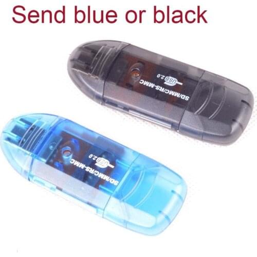 10pcs High Speed USB Memory Card Reader Writer adaptor MMC SD SDHC TF UP To 64GB