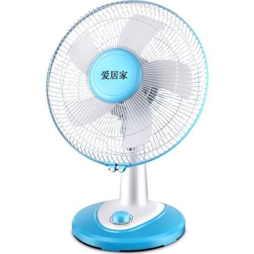 Electric fan table fan Home student dormitory fan silent shaking head office floor Desktop EU AU plug fan FAN-14