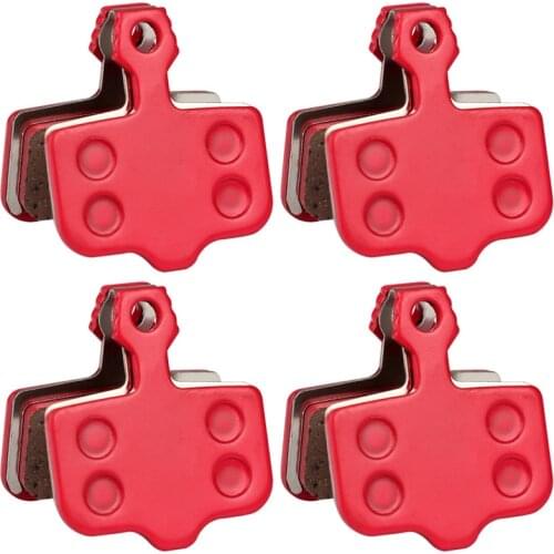 BIKEIN Pro 4 Pairs Mountain Bicycle Ceramics Disc Brake Pads for Avid Elixir R/CR/CR-/E1/3/5/7/9 Sram X0 XX DB1/3/5