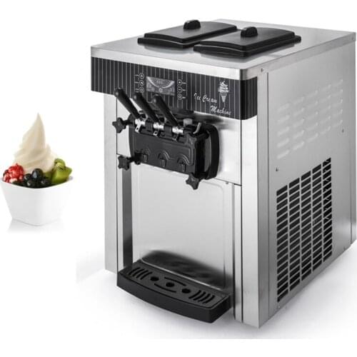 Commercial Soft Serve Ice Cream Machine Electric Sweet Cone Ice Cream Machine High Capacity Ice Cream Makers