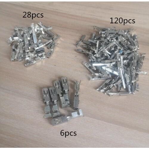 154pcs Terminal Pins For 60 Pin/Way 94 Pin/Way TE Engine Computer 2nd Generation EA888 EA111 Plug Connector For VW 3-1534904-4