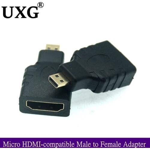 Micro HDMI-compatible Male to Female Adapter Type D to A HD Connector Converter Adapter for Xbox 360 for PS3 HDTV