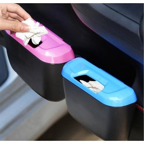 Mini Car Auto Rubbish Dustbin/Trash Can Garbage Dust Case Box/Car Storage Case/Car Trash Bin