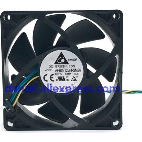 PRPKDFAN AFB0812SH-SM26 80258cm 12V 0.6A Large Air Flow Cooling Fan