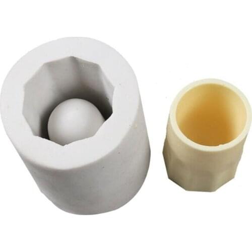 Pen Pot Cup Shape Silicone Mold Fondant Candle Making Molds Pastry Biscuits Mould Cookies Candy Molds Baking Tools