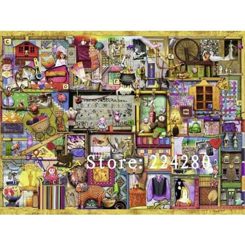 Needlework,Tailor Shelf High Quality 14CT Counted Handwork Embroidery,DIY Cross stitch kits,Art Cross-Stitching Home Decor