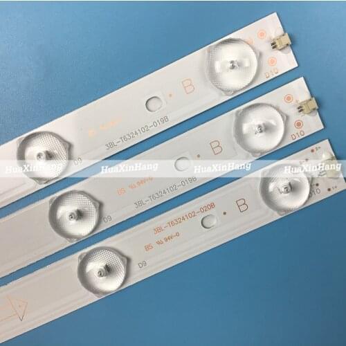 3 PCS/set LED backlight strip for T32Q44HDL LE32D99 IC-B-HWK32D022B IC-B-HWK32D022A 32ce561led 3BL-T6324102-006B 0065 hk315ledm